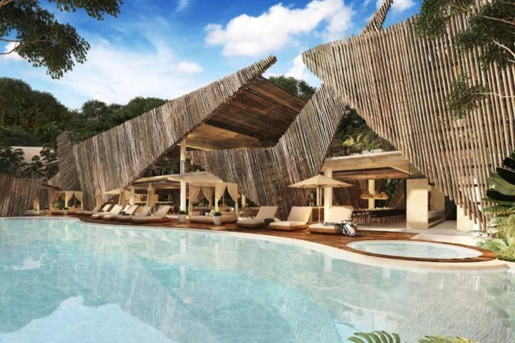 Loft En Aldea Zama Tulum Exterior foto