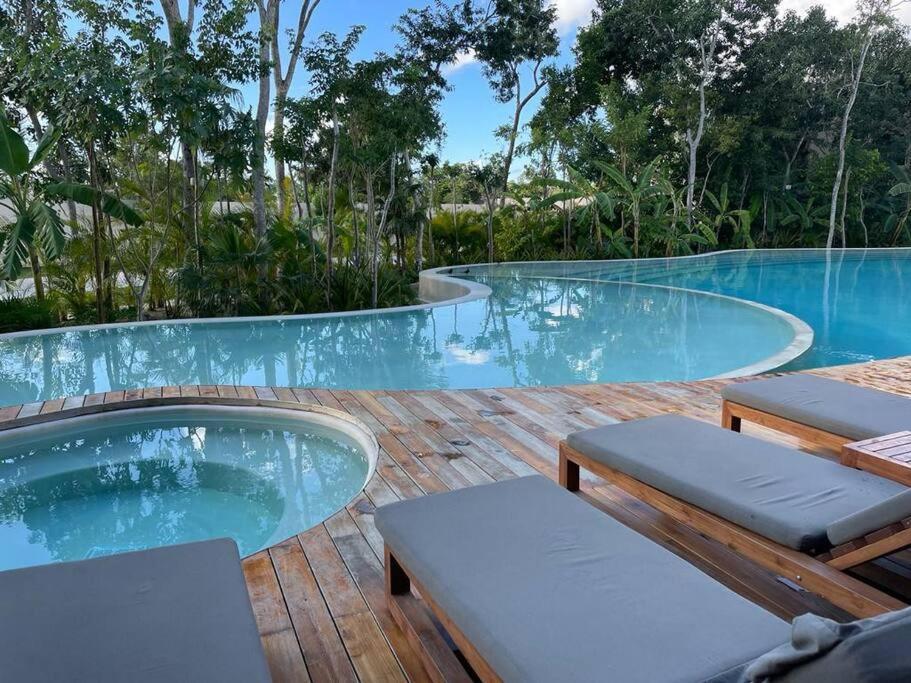Loft En Aldea Zama Tulum Exterior foto